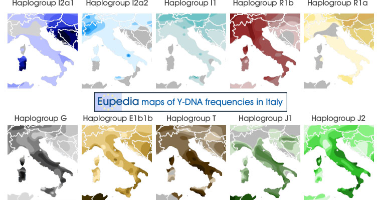 Italy-Y-DNA-maps